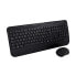 Фото #1 товара V7 CKW300IT Full Size/Palm Rest Italian QWERTY - Black - Professional Wireless Keyboard and Mouse Combo – IT - Multimedia Keyboard - 6-button mouse - Full-size (100%) - Bluetooth - Black - Mouse included