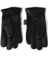 Mens Gloves Dressy Genuine Leather Warm Thermal Lined Wrist Strap