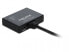 Фото #2 товара Разъем HDMI Delock 87747 - HDMI - 2x HDMI - 3840 x 2160 пикселей - черный - пластик - 4K Ultra HD.