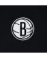 ფოტო #5 პროდუქტის Women's Black Brooklyn Nets Classics Boxy T-shirt