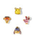 Фото #1 товара Disney Winnie the Pooh Multi-Color Welcome to Hundred Acre Wood Earring Set