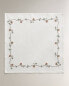 Floral embroidery napkins (pack of 2)