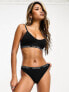 Фото #1 товара Calvin Klein Modern Seamless high waist thong in black