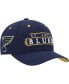 Фото #1 товара Men's Navy St. Louis Blues LOFI Pro Snapback Hat