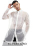 Фото #1 товара ASOS DESIGN 90s oversized organza shirt in white