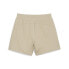 Puma Dare To Muted Motion Flared Shorts Womens Beige Casual Athletic Bottoms 627