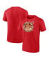 Men's Red Tampa Bay Buccaneers Big and Tall Sporting Chance T-shirt