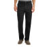 Фото #1 товара George Premium Regular Fit Khaki Pant Men's 30x32 Black Pull-On Belt Loops Solid