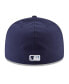 Фото #4 товара Men's Navy Tampa Bay Rays 2024 MLB World Tour: Dominican Republic Series 59fifty Fitted Hat