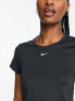 Фото #3 товара Nike Training essential swoosh t-shirt in black