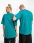 Фото #2 товара Dickies Unisex aitkin left chest logo t-shirt in teal