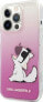 Karl Lagerfeld Etui Karl Lagerfeld KLHCP14LCFNRCPI Apple iPhone 14 Pro hardcase różowy/pink Choupette Fun