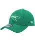 ფოტო #1 პროდუქტის Men's Kelly Green New York Jets Plane The League 9FORTY Adjustable Hat