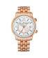 Men's Journeyman 2 Rose-Gold Stainless Steel , Silver-Tone Dial , 40mm Round Watch