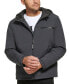 Фото #1 товара Men's Infinite Stretch Water-Resistant Hooded Jacket