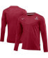 Фото #2 товара Men's Cardinal Stanford Cardinal Game Day Sideline Performance Long Sleeve T-shirt