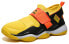 Sporty Casual Sneakers Peak DE020051 Black-Yellow