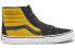 Vans SK8 HI Pro 灯芯绒 高帮 板鞋 男女同款 白黄 / Кроссовки Vans SK8 HI Pro VN0A45JDVFC