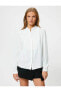 Kadın Gömlek Kırık Beyaz 4sak60024uw