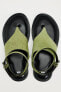 Фото #14 товара Flat leather slider sandals
