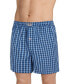 ფოტო #1 პროდუქტის Men's Relaxed-Fit Cotton Boxers