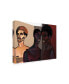 Фото #2 товара Jaleel Campbel Three Men Canvas Art - 27" x 33.5"