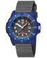 Фото #3 товара Наручные часы Bulova Men's Chronograph Precisionist X Blue EPDM Rubber Strap Watch 44.5mm.