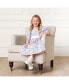 ფოტო #8 პროდუქტის Girls' Short Sleeve Puff Sleeve Party Dress, Toddler