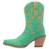 Фото #6 товара Dingo Y'all Need Dolly Embroidered Round Toe Cowboy Womens Green Casual Boots D