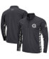 ფოტო #2 პროდუქტის Men's Charcoal Georgetown Hoyas OHT Military-Inspired Appreciation Digi Camo Quarter-Zip Jacket