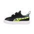 Puma Suede Light Flex Small World Ac Toddler Boys Black Sneakers Casual Shoes 3