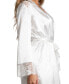 Фото #4 товара Women's Special Occasion Bridal Bouquet Wrapper Robe