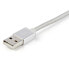 Фото #4 товара StarTech.com 1 m (3 f.t) USB Multi Charging Cable - USB to Micro-USB or USB-C or Lightning for iPhone / iPad / iPod / Android - Apple MFi Certified - 3 in 1 USB Charger - Braided - 1 m - USB A - Micro-USB B - USB 2.0 - 480 Mbit/s - Silver