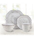 Фото #1 товара Isabella 16-PC Dinnerware Set, Service for 4