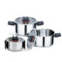 Фото #1 товара Набор посуды Feel-Maestro запеканки MR-3531-6 Чёрная сталь 6 предметов