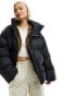 Фото #1 товара Columbia Puffect Surplus oversized puffer coat in black Exclusive to ASOS