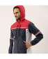 Men's Multicolor Zip-Front Jacket With Insert Pocket