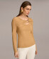 Фото #3 товара Women's Cutout Sweater With Hardware Detail