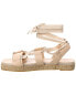 Max Mara Elide2 Leather Sandal Women's White 40