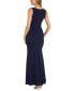 Фото #2 товара Nigthtway Women's Embellished Cutout Gown