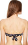 Stella McCartney 261065 Women Grungy Flower Bandeau Bikini Top Swimwear Size M