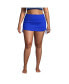 Фото #7 товара Plus Size Tummy Control Adjustable Swim Skirt Swim Bottoms