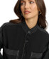 ფოტო #8 პროდუქტის Women's Contrast-Stitched Jacket
