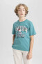 Erkek Çocuk T-shirt C0514a8/gn1226 Lt.green