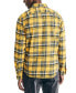 Фото #2 товара Men's Double Pocket Plaid Flannel Shirts