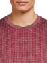 Фото #4 товара Russell T-Shirt Men's XL Sparkling Merlot Active Engineered Jacquard Crew Neck