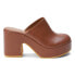 Фото #1 товара BEACH by Matisse Jayde Platform Mule Clogs Womens Brown JAYDE-234