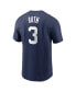 Фото #2 товара Men's Babe Ruth Navy New York Yankees Fuse Name and Number T-shirt