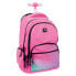 ფოტო #1 პროდუქტის MILAN 6-Zip Wheeled Backpack 25 L Sunset Series