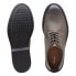 Фото #14 товара Clarks Atticus LT Lace 26162726 Mens Gray Oxfords & Lace Ups Plain Toe Shoes